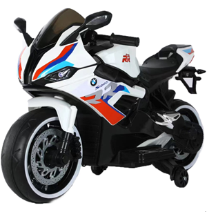 موتور شارژی دو چرخ بی ام و RR دو موتور سفید AX3061_موتور شارژی